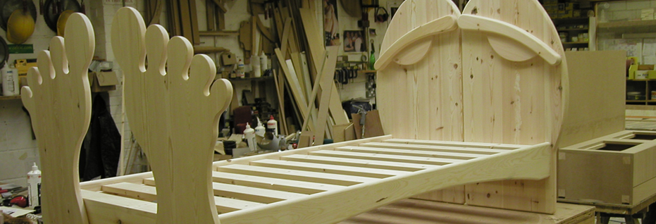 Wooden Childs Bed